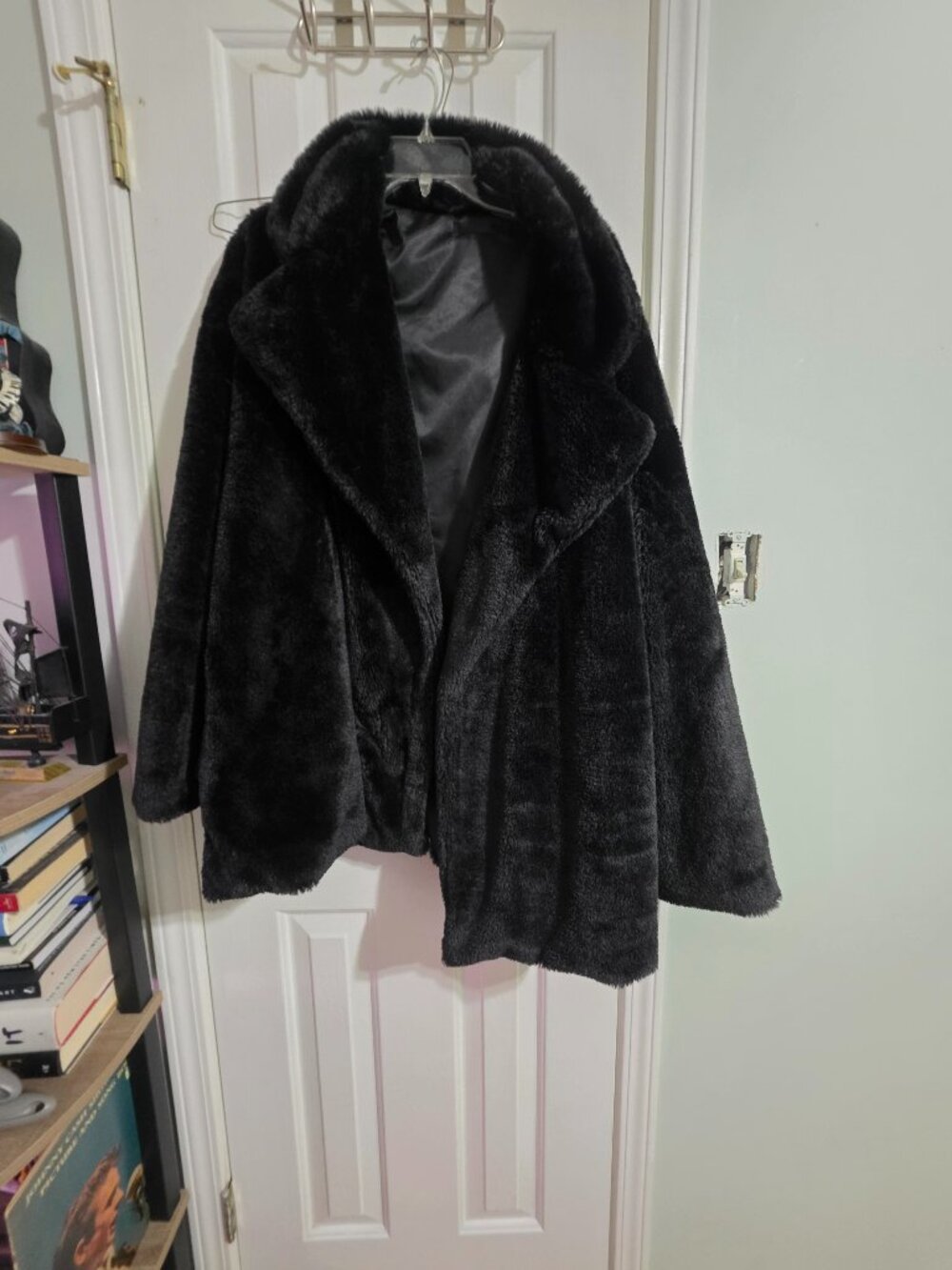 Shein Faux Fur Coat.